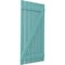 Ekena Millwork Americraft 6-Board (2 Batten) Wood Spaced Board-n-Batten Shutters w/ Z-Bar, ARW102SB623X77PTH, PR ARW102SB623X77PTH - alternate 8